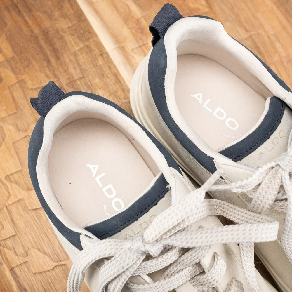 10.5 MEN - Aldo Bas - Bone/Navy - Fashion Court Sneaker
